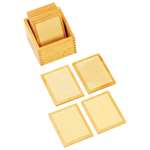 モンテッソーリ教具 感覚教育|触覚板（b）|学研の保育用品