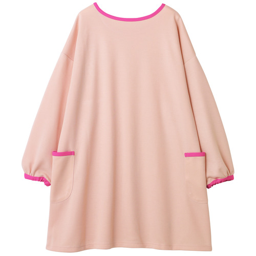 すてきな先生vol.101|わたしのワンピースプリントチュニック サーモン