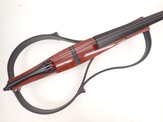 10409】YAMAHA SVC-100 サイレントチェロ 胸当て ケース 弓 YAMAHA SVC