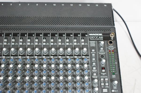 高額買取実施中!!】MACKIE アナログミキサー ONYX 1640 ▽ | 楽器買取