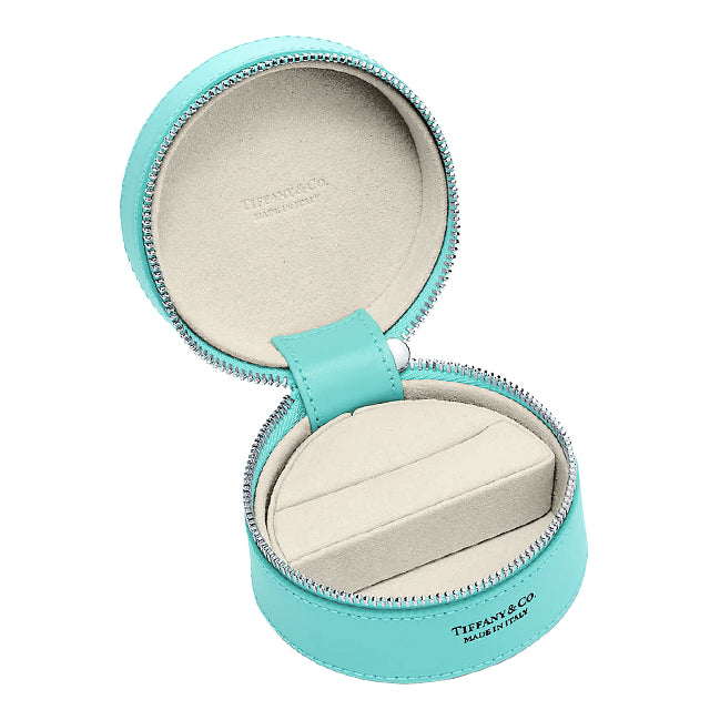 ティファニー TIFFANY＆CO. ラウンド ジュエリー ケース ティファニー