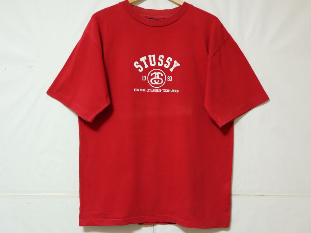 90s OLD STUSSY DESIGNED IN USA ビンテージ オールド ステューシー 紺