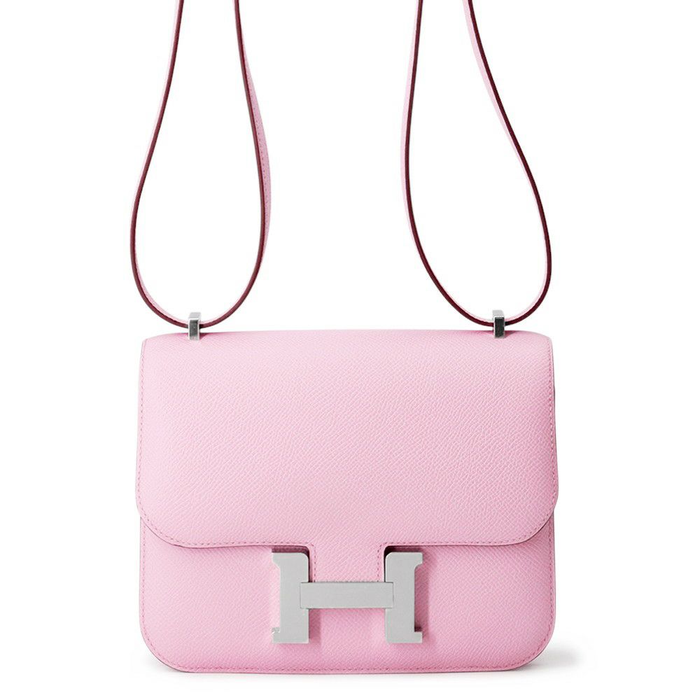 エルメス ミニ コンスタンス3 ミロワール モーヴペール/ピンクゴールド