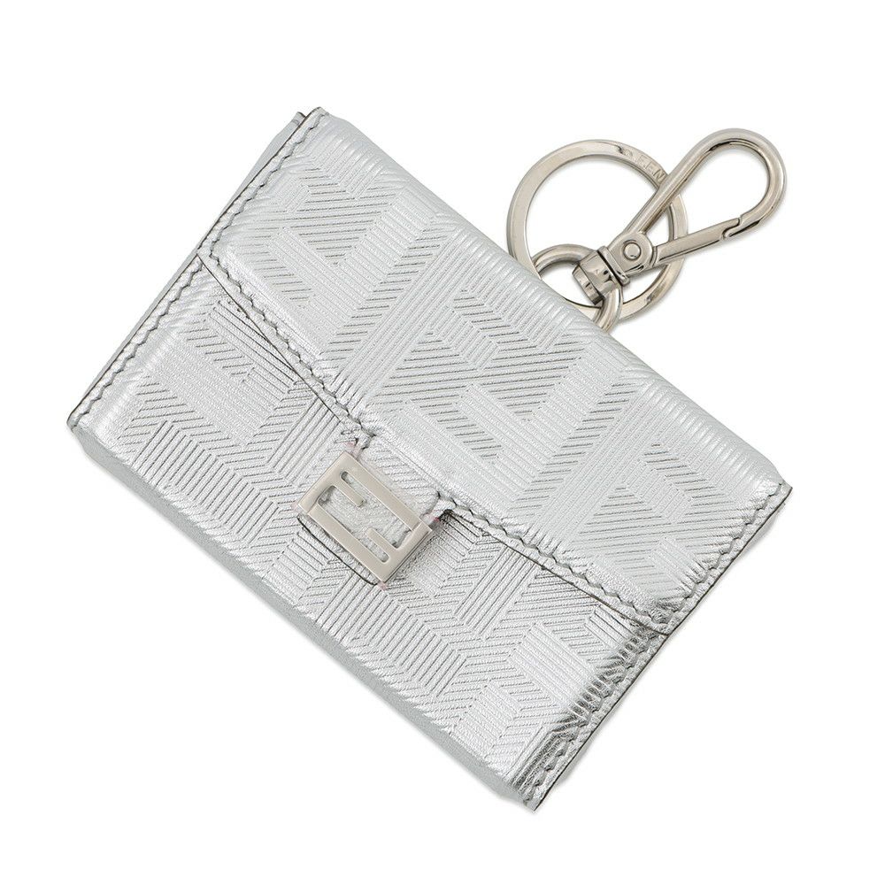 フェンディ バッグチャーム ピロちゃん ミンクファー ビジュー 7AR525