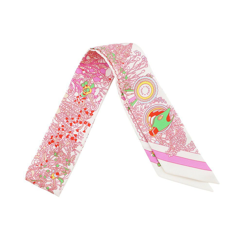 エルメス スカーフ ツイリー ポニー・ピット・ストップ Pony Pit Stop