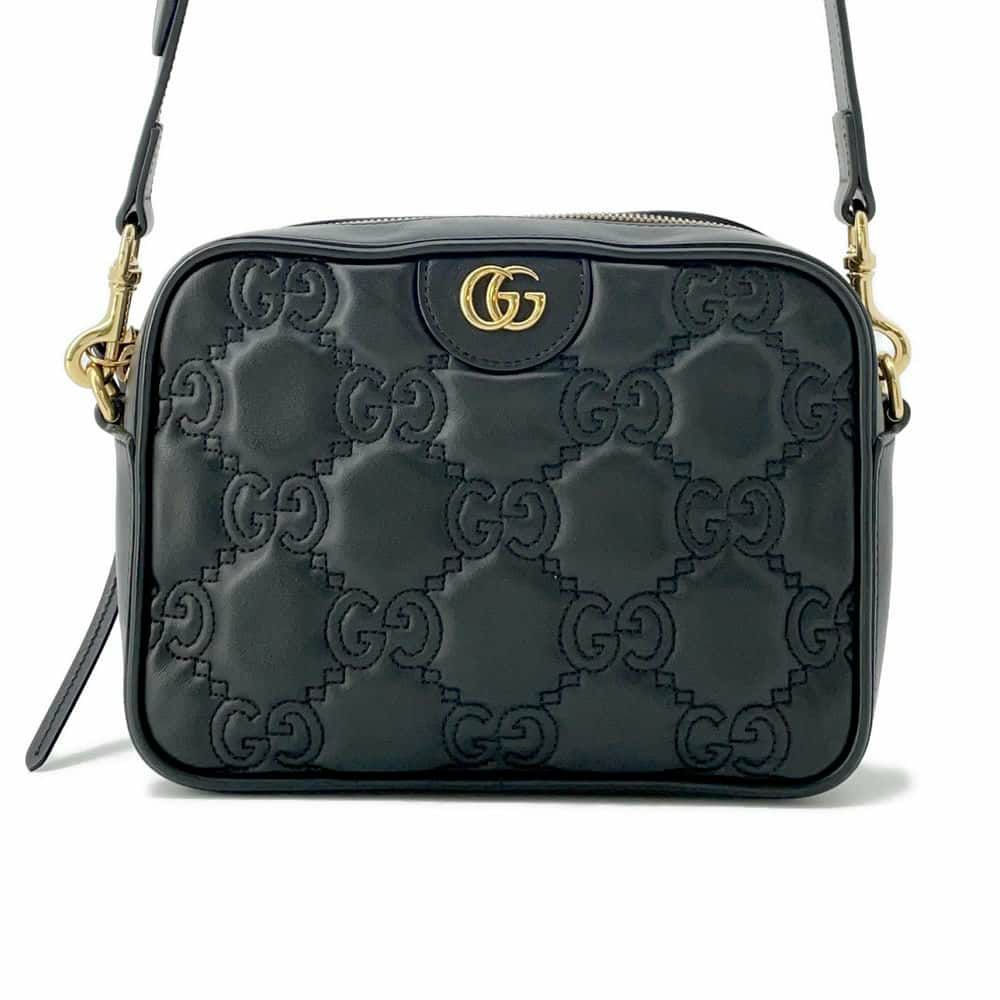 グッチ ショルダーバッグ GGマトラッセ スモール レザー 702234 GUCCI