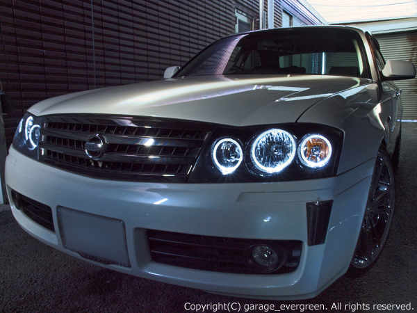 Y34 グロリア 後期 HID車用 純正ドレスアップヘッドライト LED