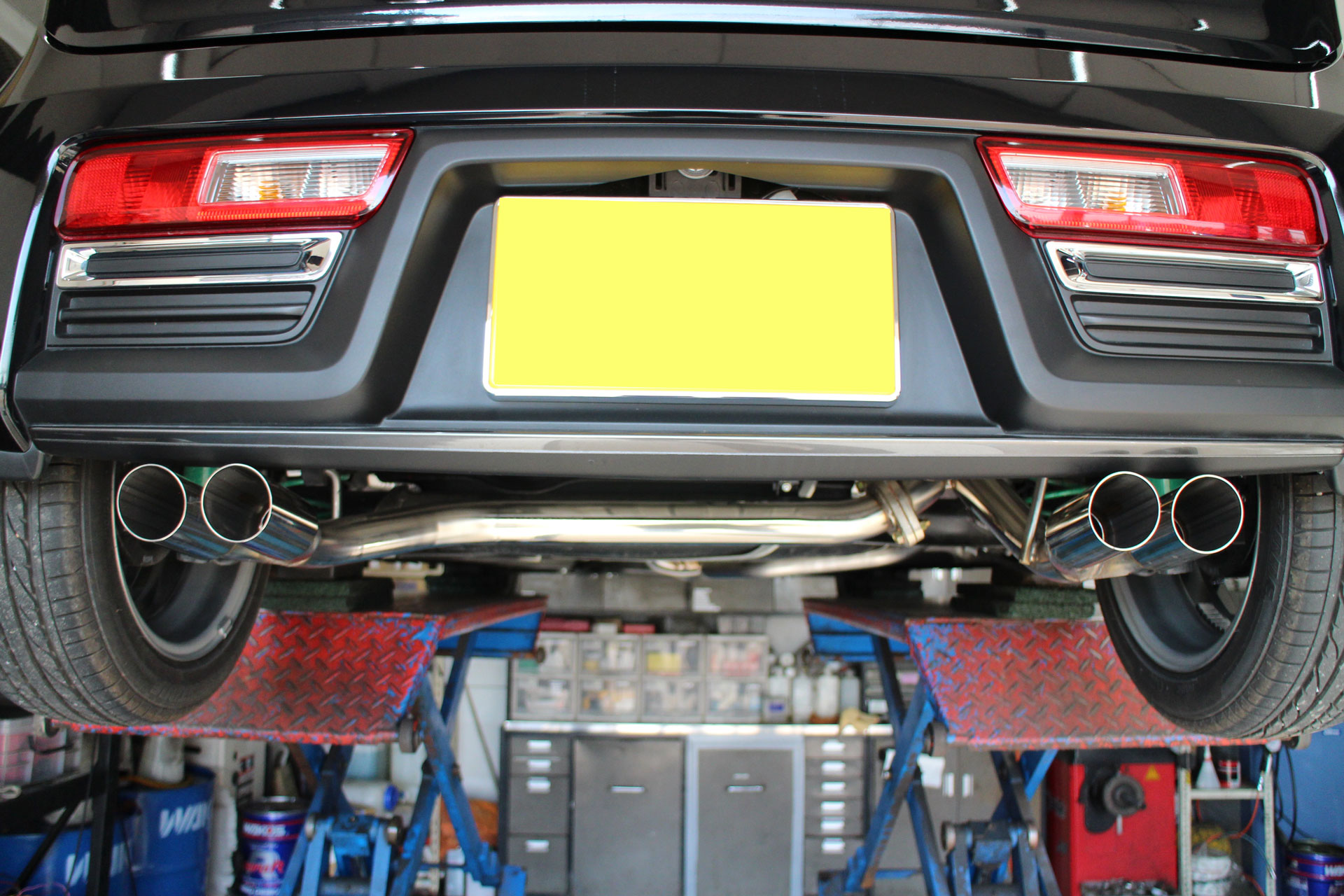 36アルトワークス マフラー加工で静音化！ | 株式会社 ガレージSD