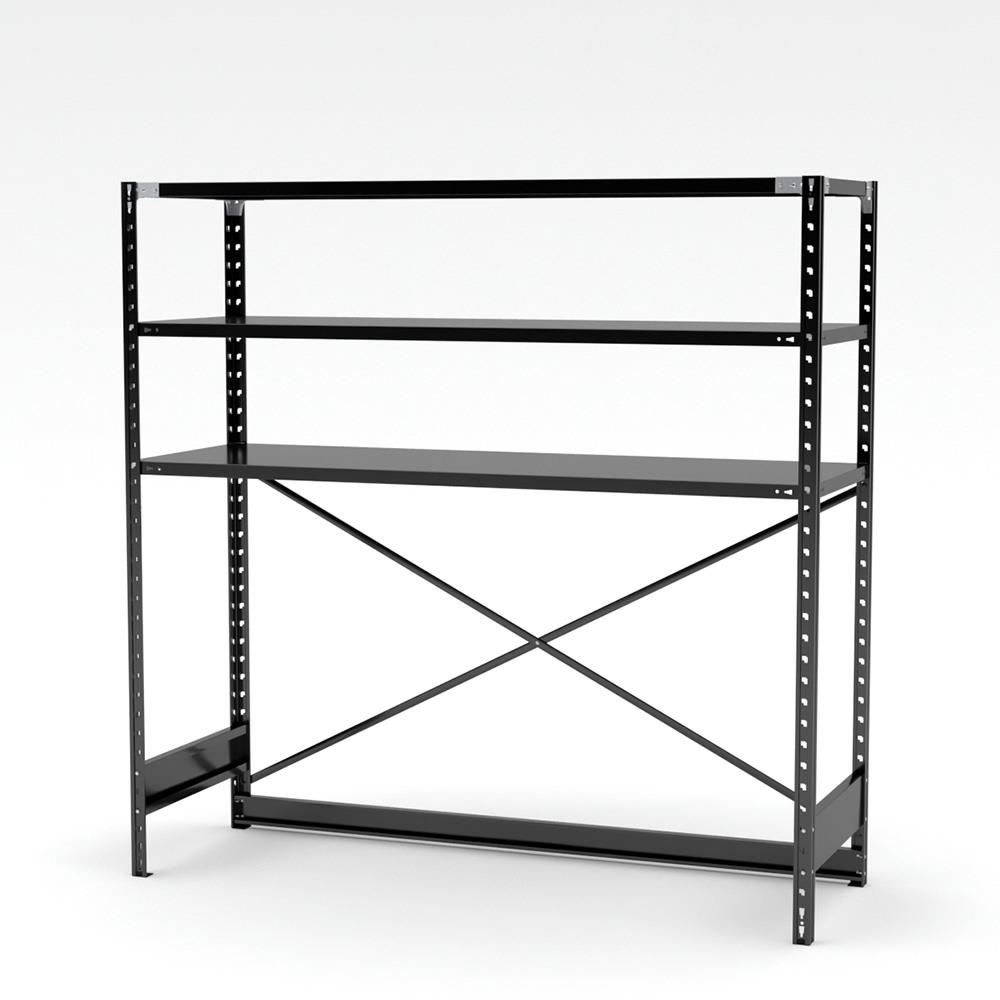 抗菌ABラック 下段開放タイプ 幅181.2×奥行61.2×高さ180cm (スチール