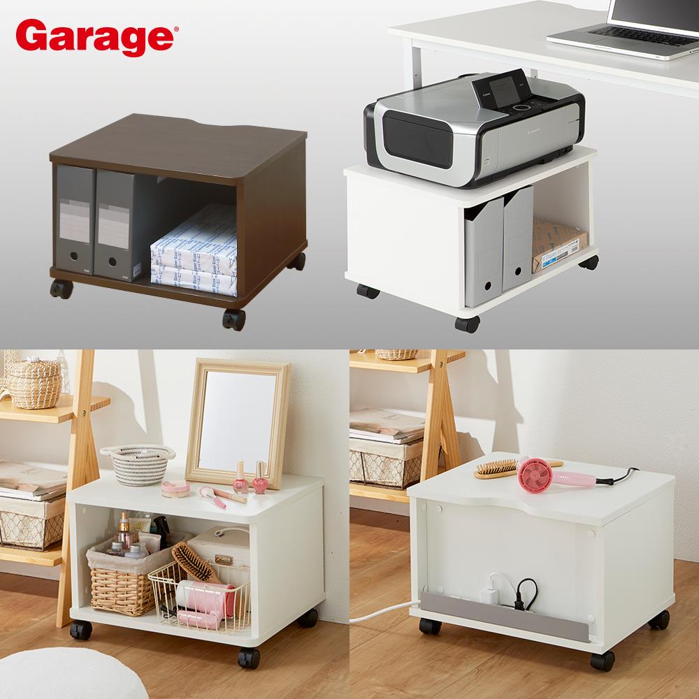 プリンターワゴン 木製ワゴン 収納ワゴン キャスター付き 幅50 奥行