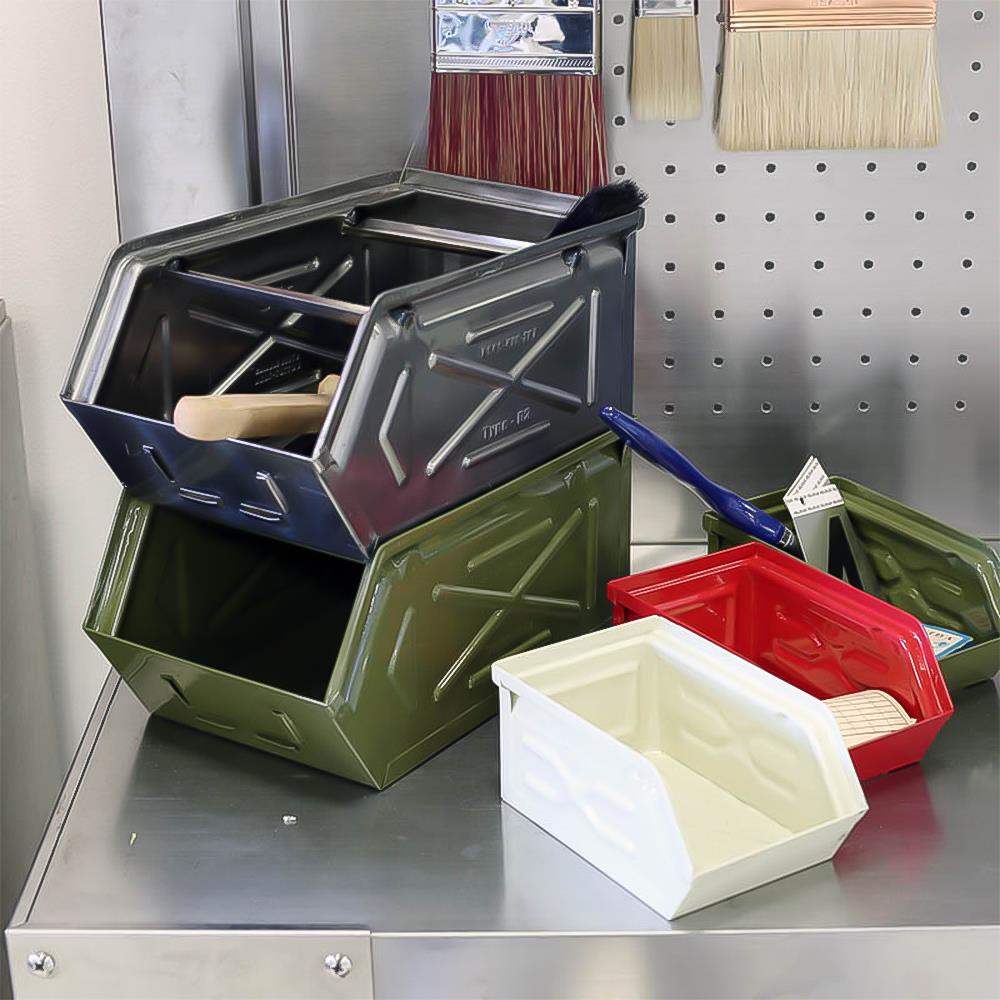 パーツストッカー 幅17cm 奥行28cm 高さ13cm (スタッキング ダルトン