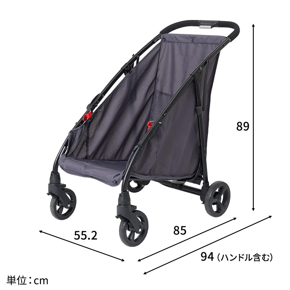 EcoCa エコカ 折りたたみができるマルチカート 専用ネット付 (台車