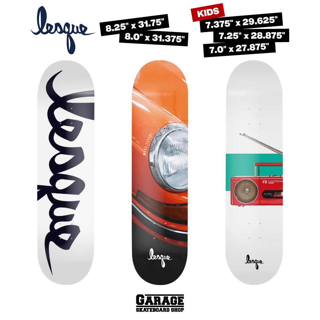 LESQUE（レスケ）SKATEBOARDS 新入荷] 日本人による日本人のための1枚