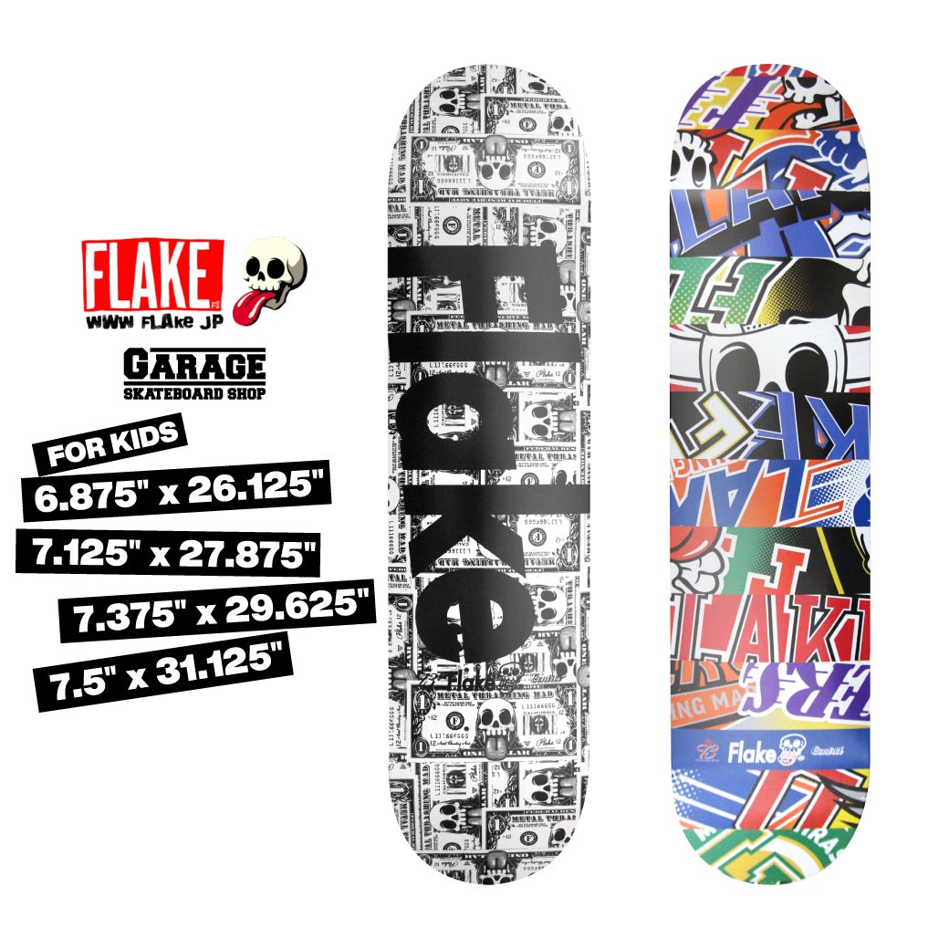 FLAKE（フレイク）新作デッキ 6.875・7.125・7.375・7.5 新入荷 進化を