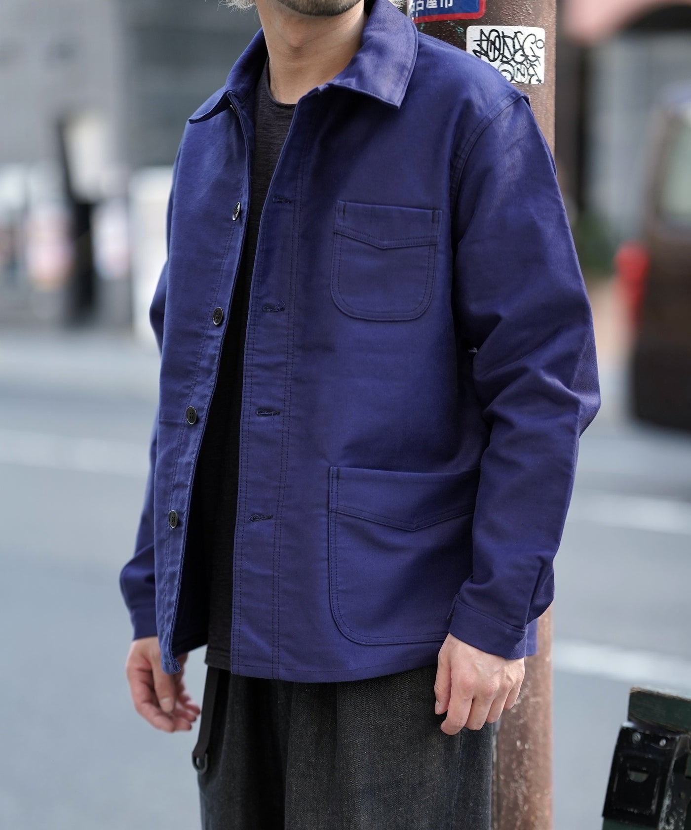 Le Mont St Michel MOLESKIN JACKET DEAD STOCK / モンサンミッシェル