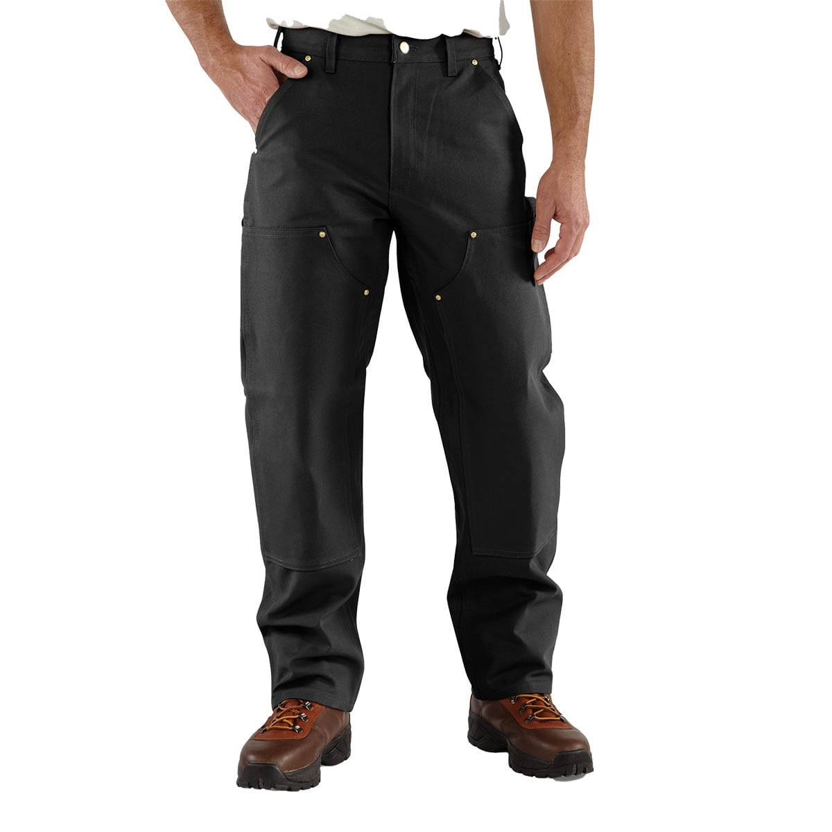 Carhartt Loose Fit Firm Duck Double Front Utility Work Pant | Gemplers
