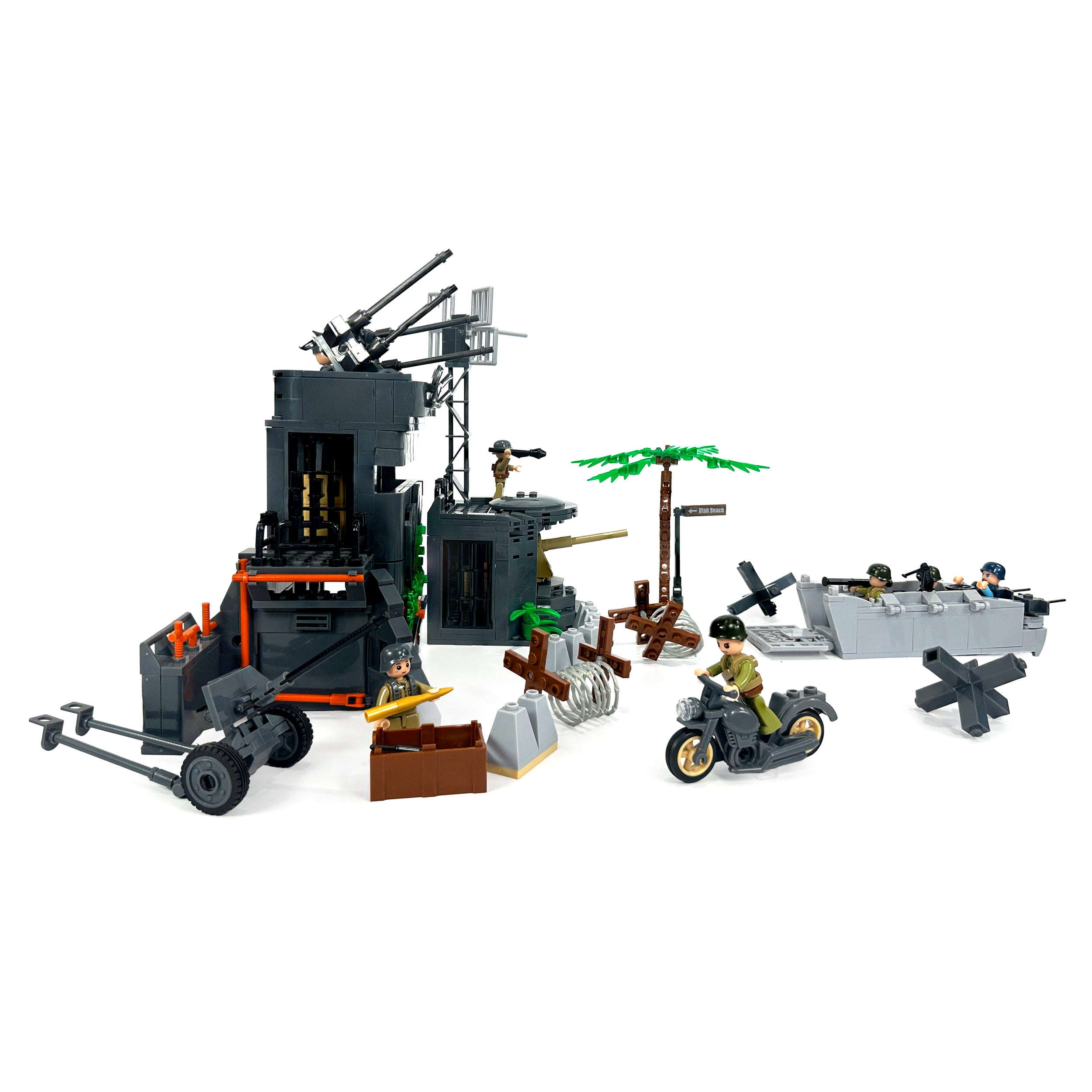 World War II German Atlantic Wall Building Blocks Set | General Jim's