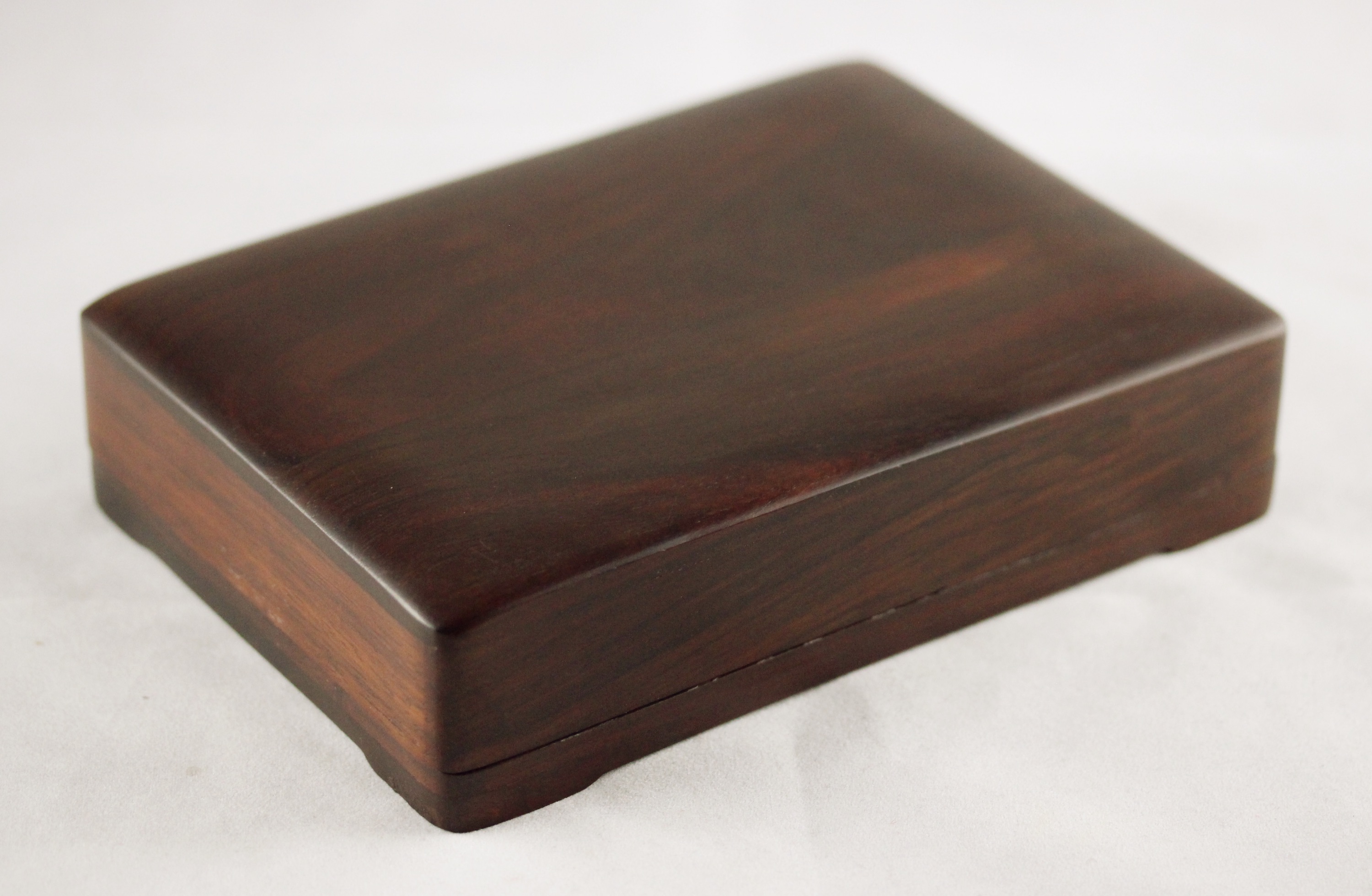 紅絲硯】◇波上亀游文天成硯◇糸紋・波紋の紅美石◇黒柿木蓋◇約8吋加