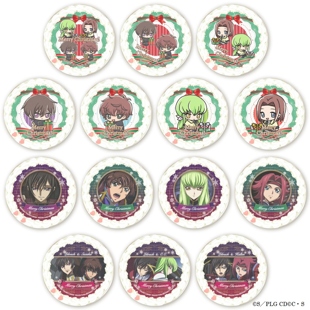 プリロールより『コードギアス 反逆のルルーシュ』クリスマスケーキ