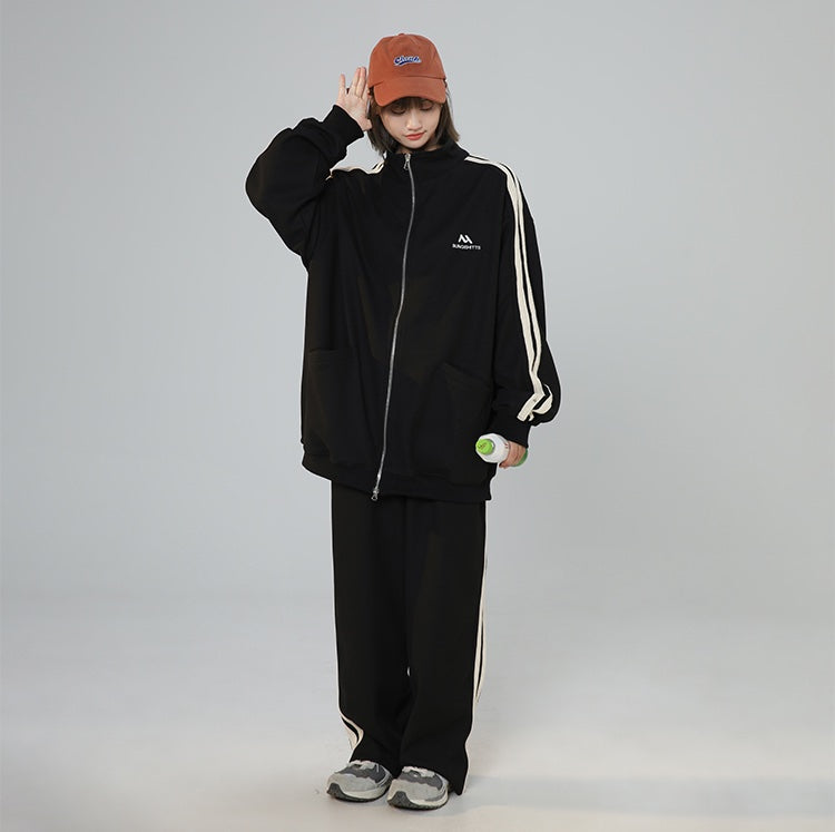 スウェット ジャージ セットアップ レディース 韓国 ファッション