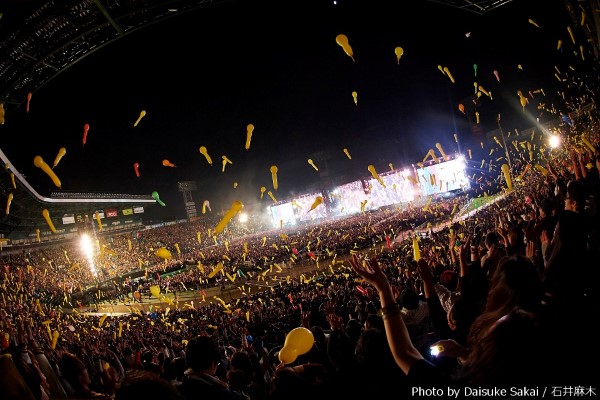 MAN WITH AMISSION2018年の甲子園公演 スタジャン MAN WITH