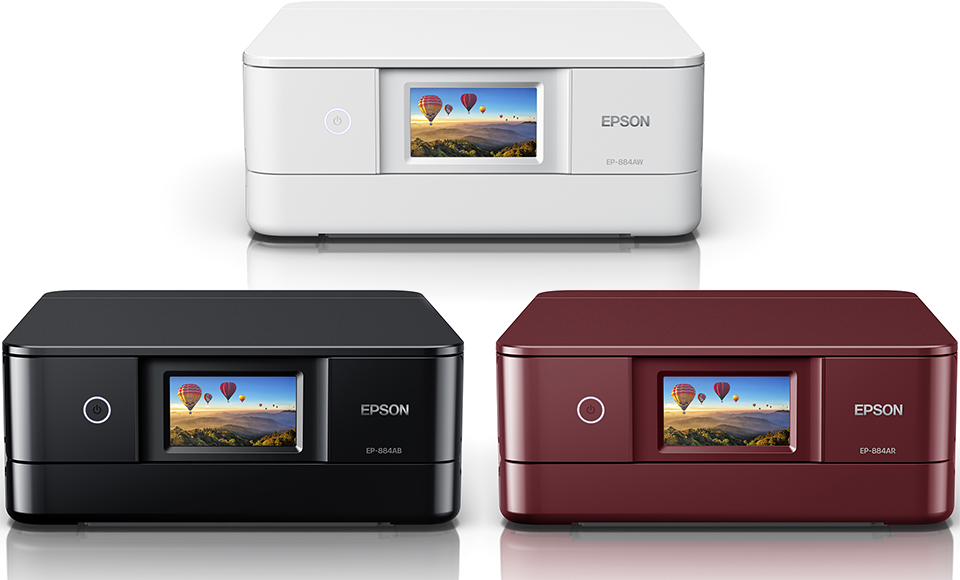 スマホからのプリントにも対応、6色染料インクを採用したエプソンの