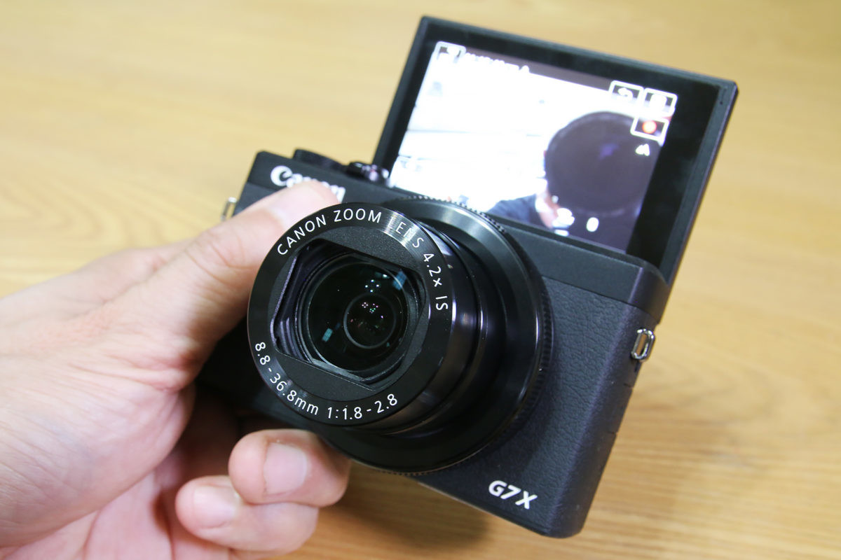 キヤノン「PowerShot G7 X Mark III」を「VLOGでの使用」を想定して