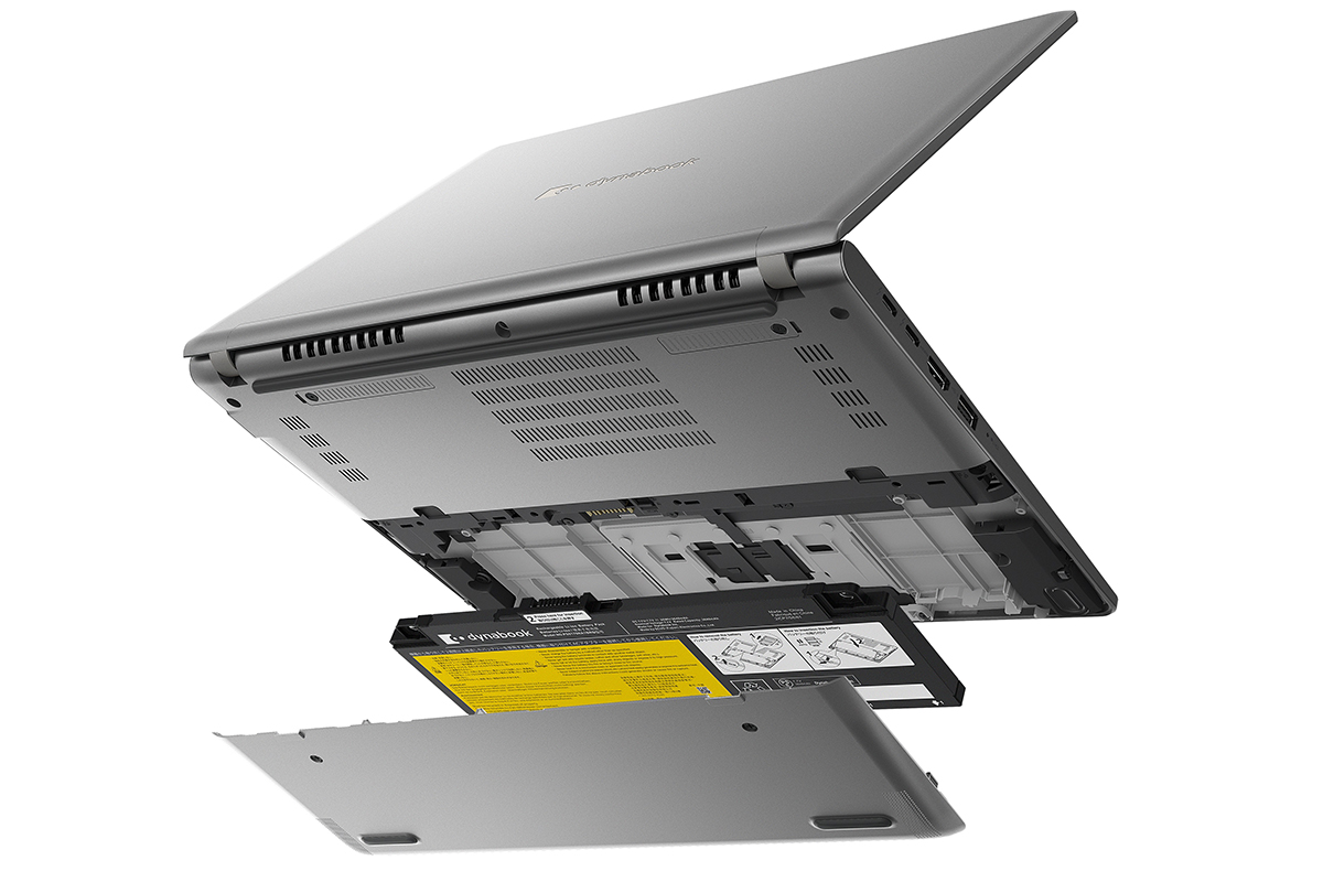 バッテリー交換で長く使える。高性能と軽量も両立させたノートPC