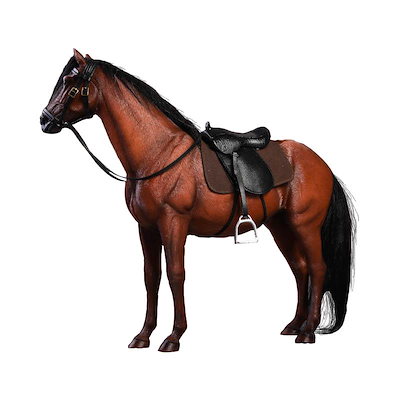 Qoo10] JXK 1/12 サイズ ホース 馬 競