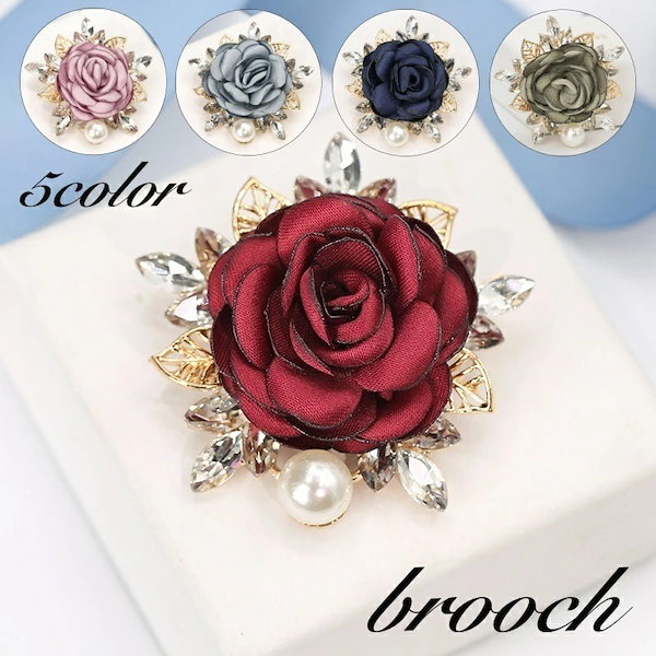 Qoo10] 爆売れ中！ブローチ ピンブローチ レディ