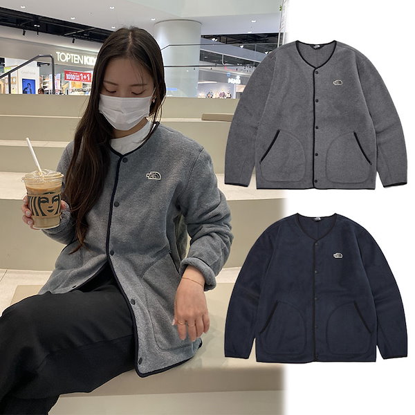 Qoo10] ザノースフェイス ACAMPO EX CARDIGAN 韓