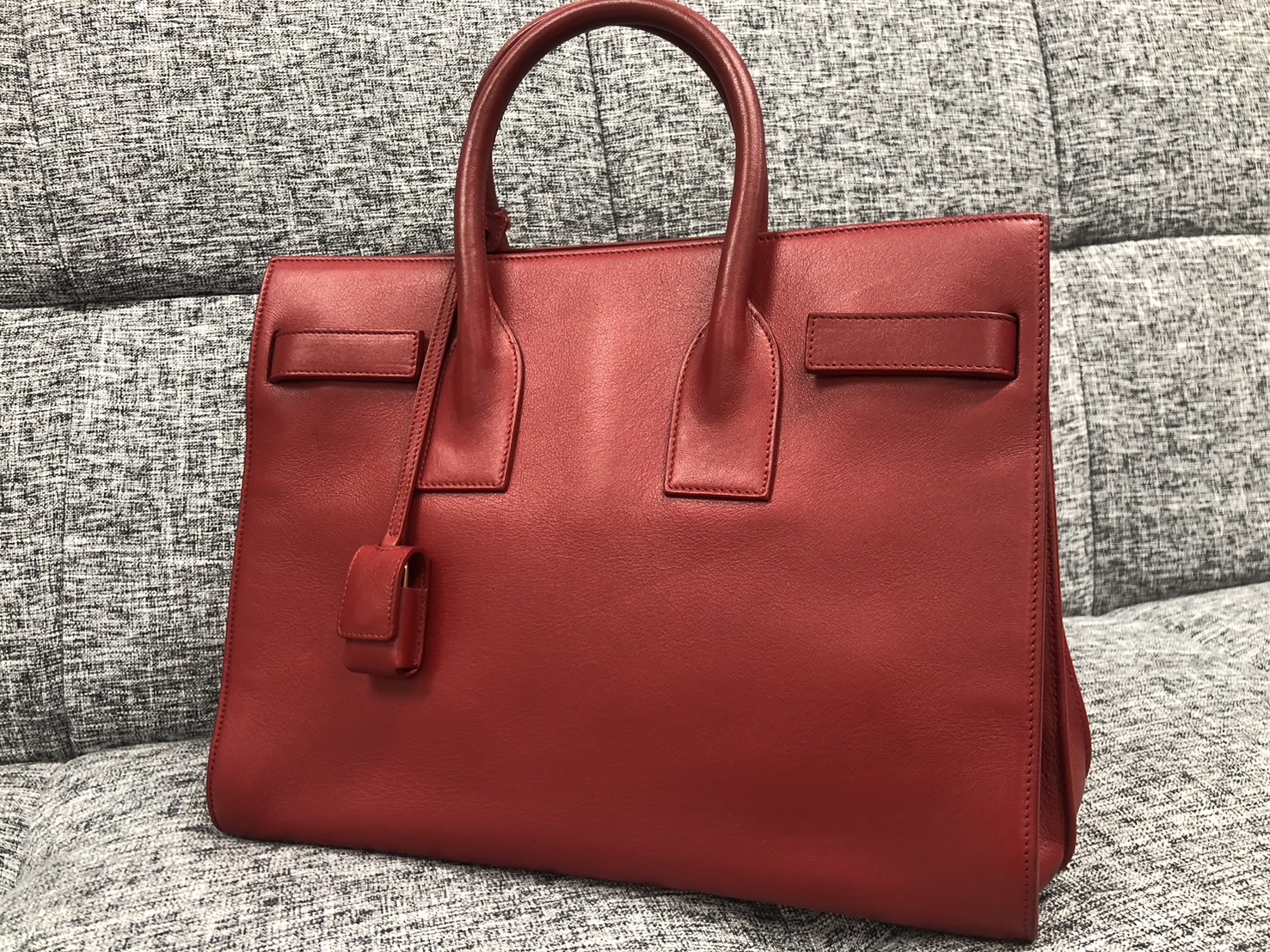 Saint Laurent トートバッグ サック・ド・ジュール レッド – GD shop brand