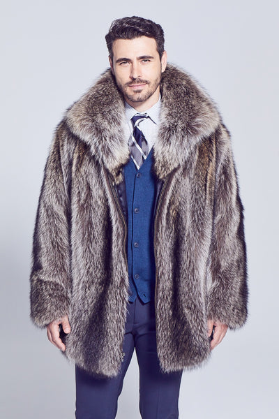 Men's Derek Raccoon Fur Jacket – GK Furs