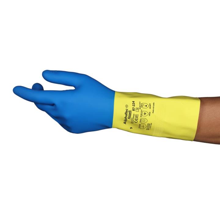 Luva Neolatex Az/Am 87-224 G/9 CA12872 Ansell | GKSEG