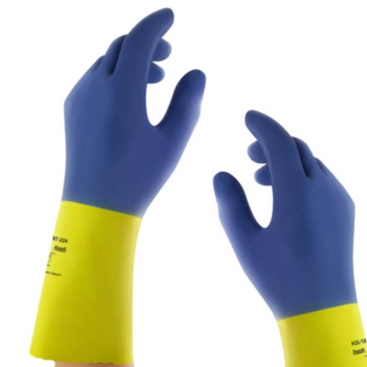 Luva Neolatex Az/Am 87-224 G/9 CA12872 Ansell | GKSEG