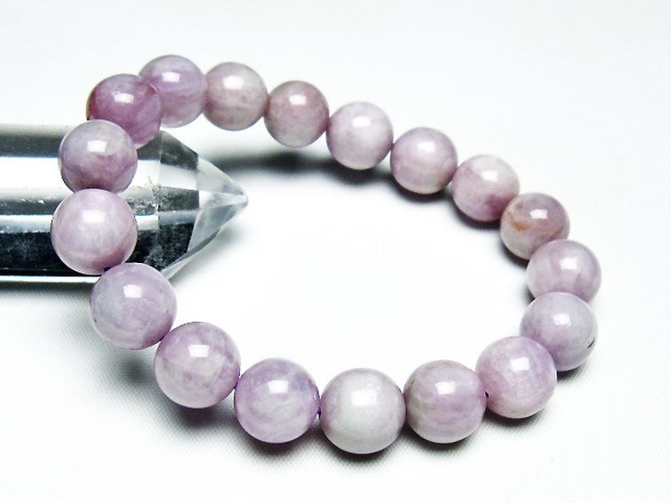 パワーストーン 天然石 クンツァイトブレスレット 11mm [T17-6625]