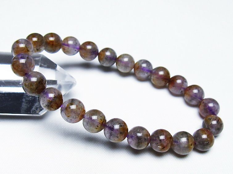 パワーストーン 天然石 オーラライト23ブレスレット 8mm [T214-2266]