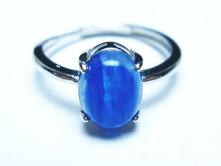 パワーストーン 天然石 カイヤナイト指輪(15号)[T273-3708]