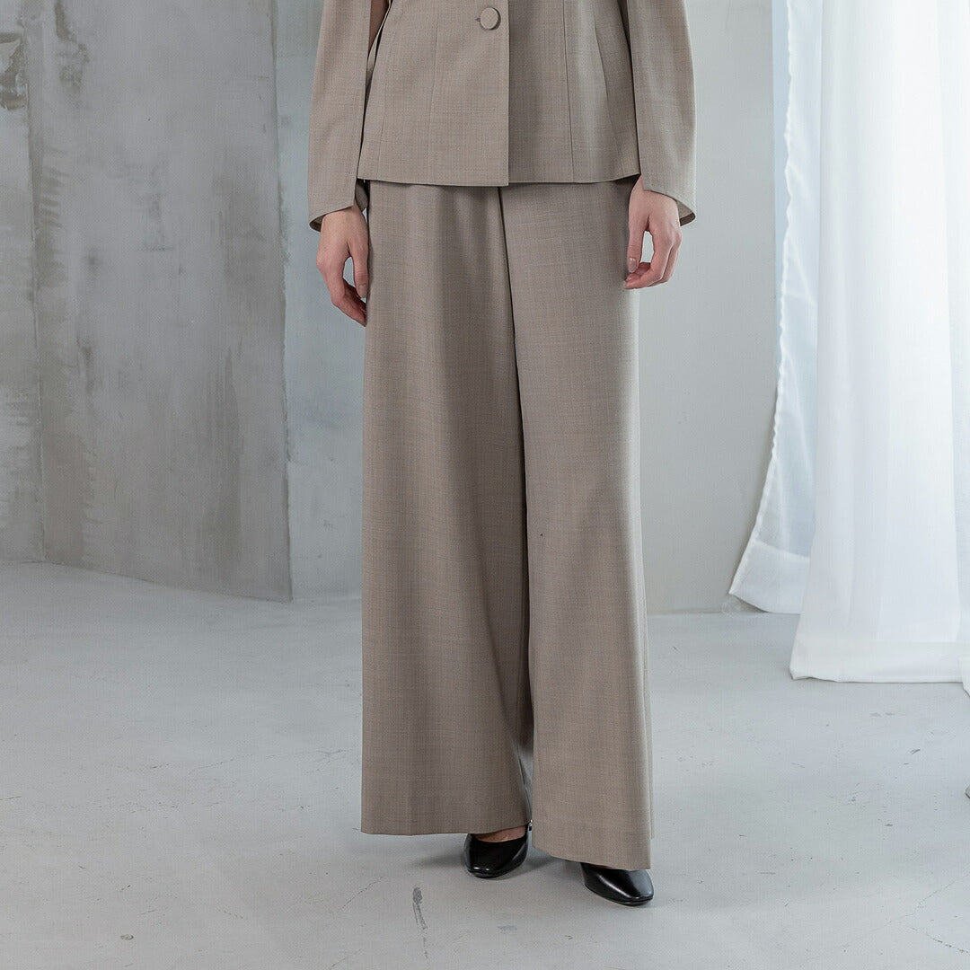 New Standard & New Basic ウール混 ワイドパンツ – 銀座マギー公式