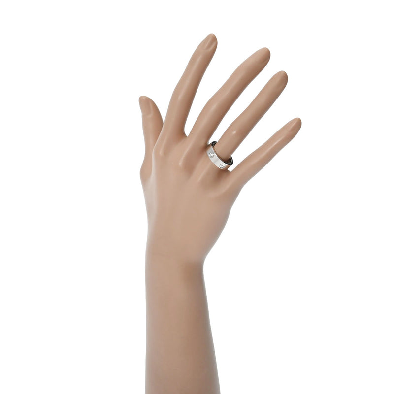 カルティエラブリング ハーフダイヤ #53 レディース K18ホワイト