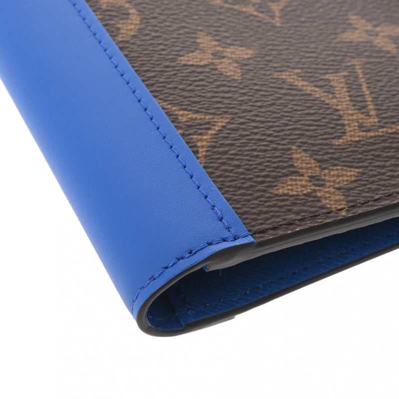 ルイヴィトンクーヴェルテュール パスポール NM 14145 ブルー
