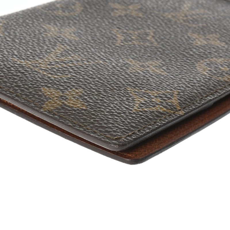 ルイヴィトンパスポートカバー 14145 ブラウン ユニセックス
