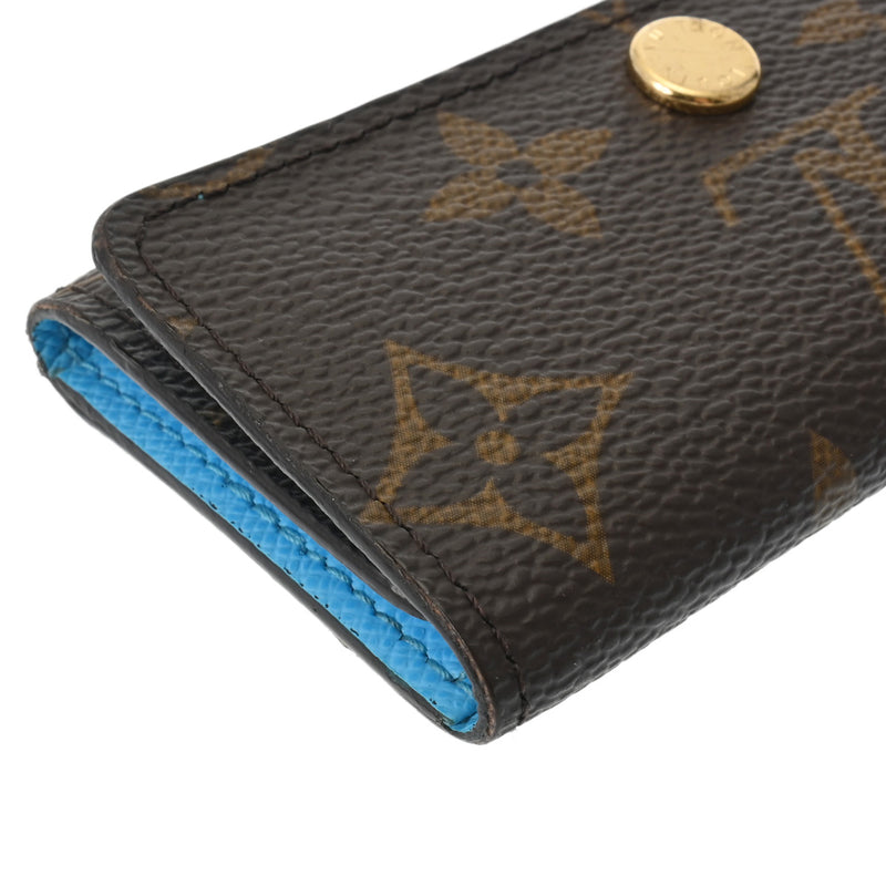 ルイヴィトンミュルティクレ 4 日本限定 14145 ブルー ユニセックス