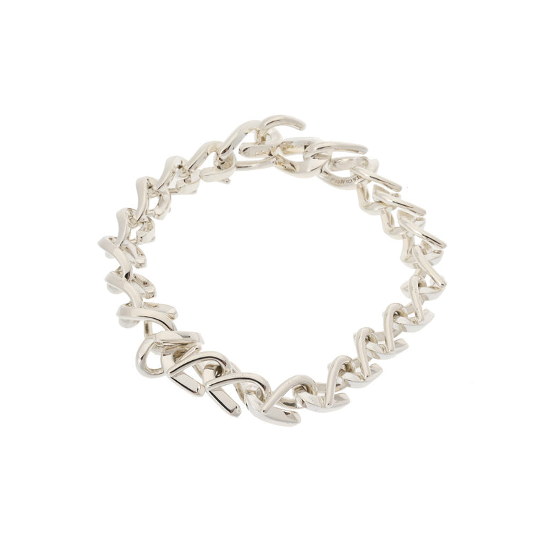 ティファニー フォージ リンクブレスレット ミディアム チェーン ユニ