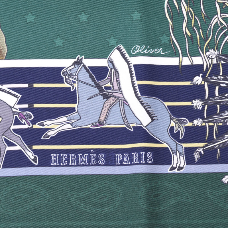 エルメスカレ90 リバーシブル パウニー族の首長/Pani La Shar Pawnee