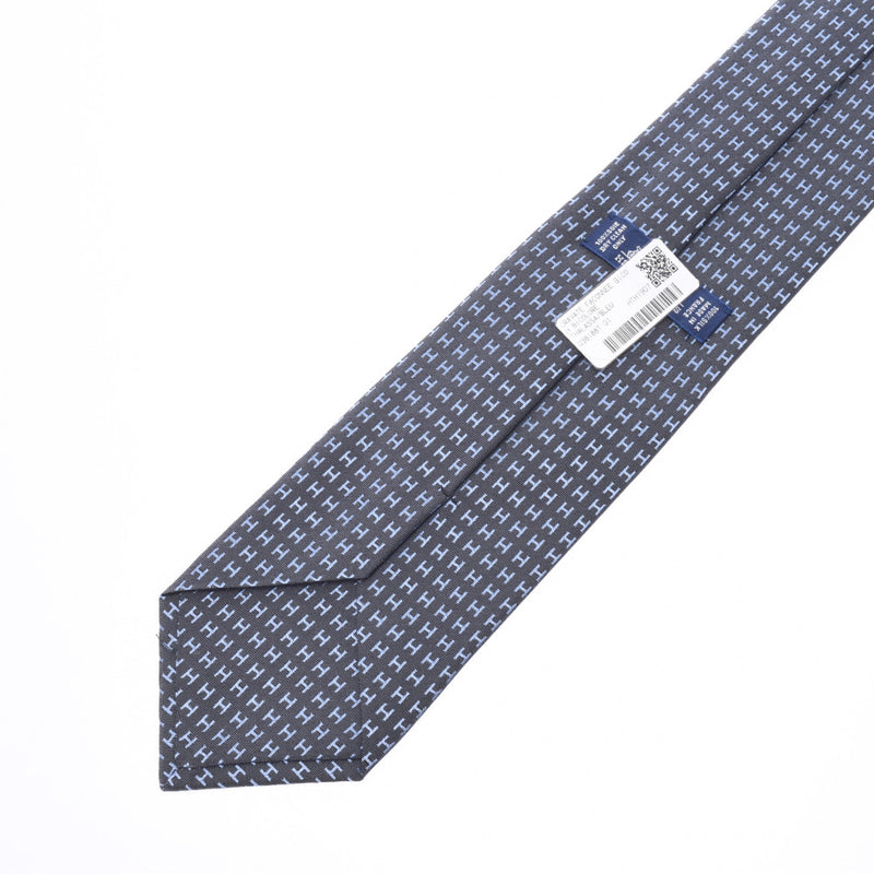 エルメスH柄 タラサ/ブルー メンズ ネクタイ HERMES – 銀蔵オンライン