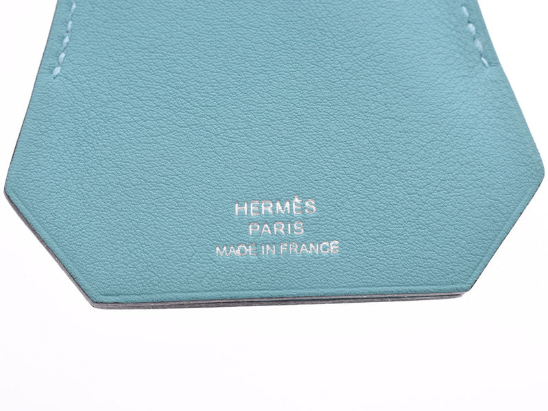 エルメス クロシェットナルシスト ミラー ブルーアトール X刻印 メンズ