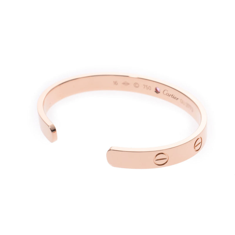 カルティエラブブレスレット オープンバングル #16 レディース K18