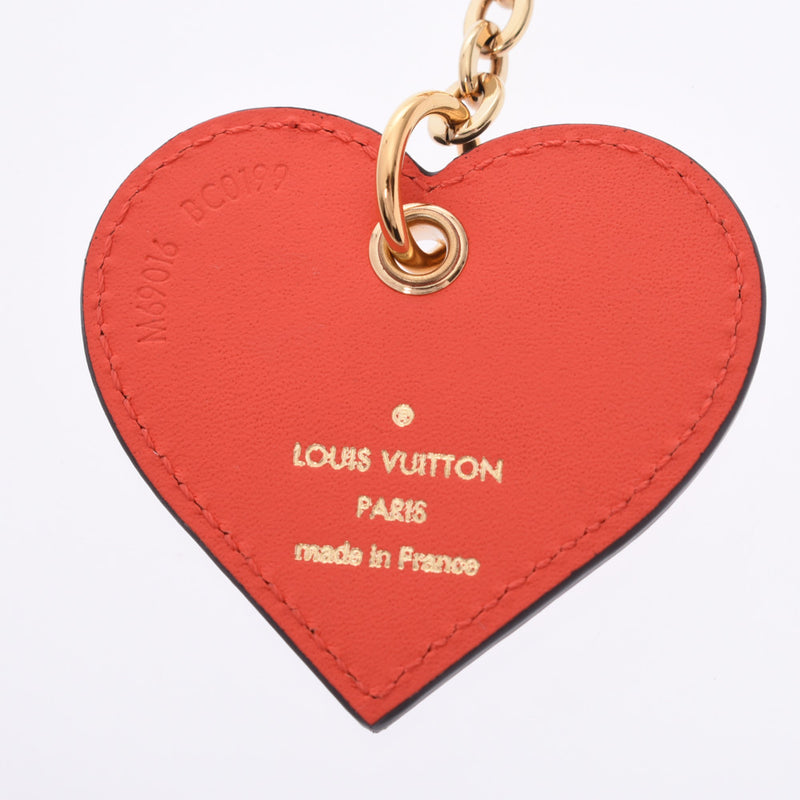 ルイヴィトンポルトクレクールグラディエント バッグチャーム ピンク系