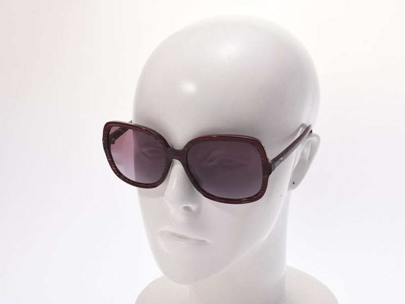 シャネル サングラス ボルドー 5319-A c.1517 レディース Bランク